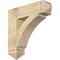 Ekena Millwork Thorton Arts & Crafts Rough Sawn Bracket, Douglas Fir, 6"W x 26"D x 26"H BKT06X26X26THR03RDF - alternate 1